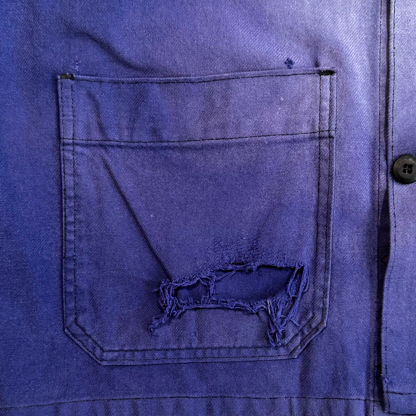 SUN-FADED FRENCH CHORE JACKET