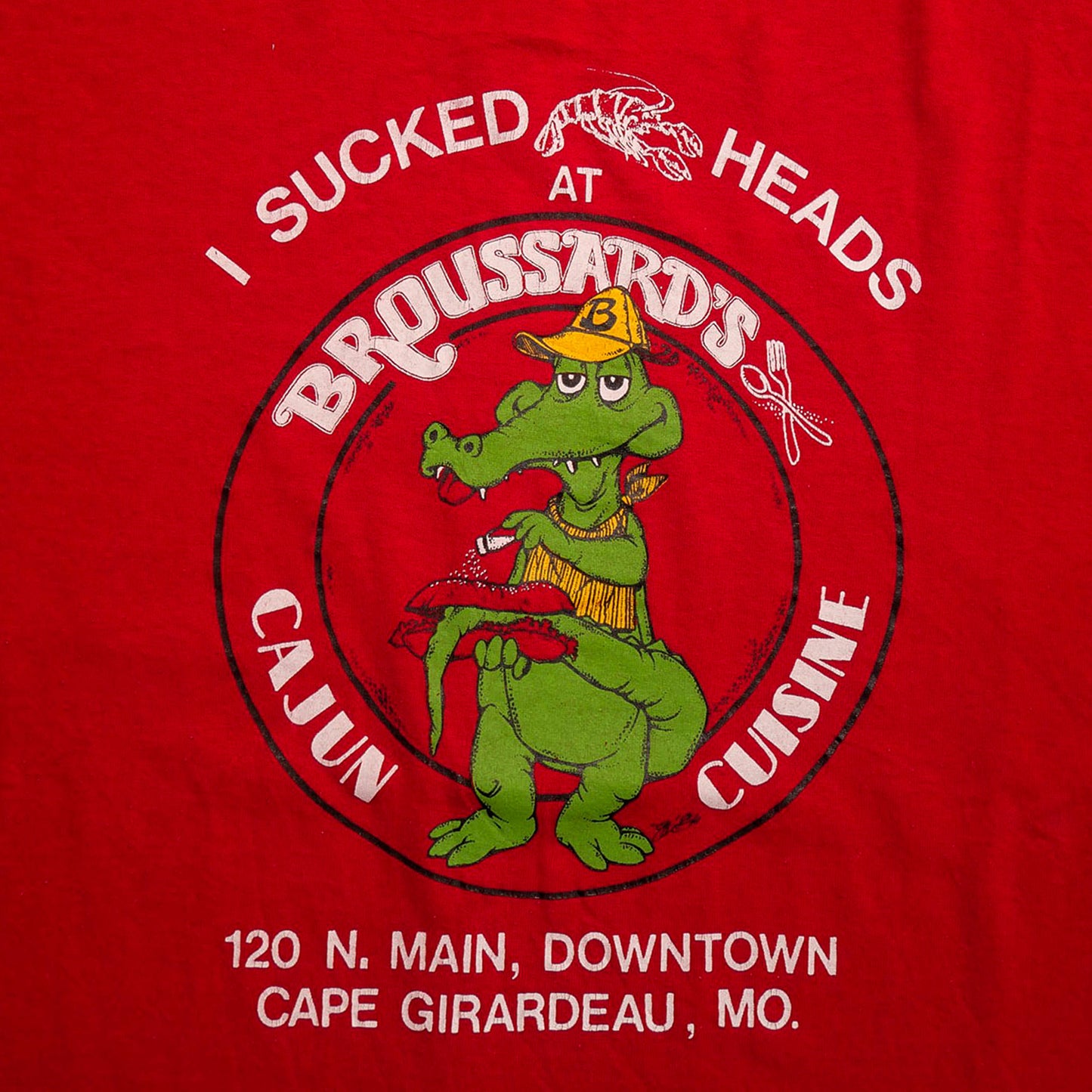 I SUCKED HEADS T-SHIRT