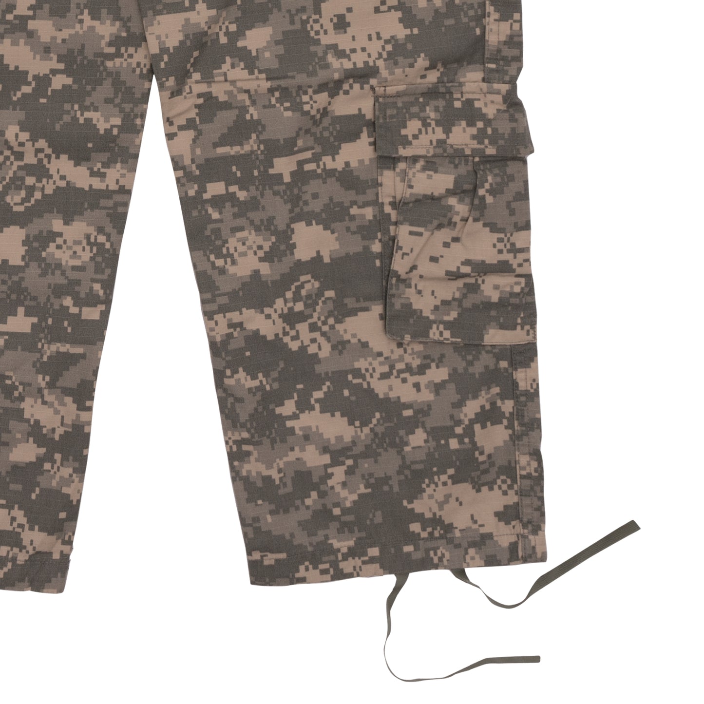 DIGITAL CAMO CARGO PANTS