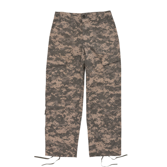 DIGITAL CAMO CARGO PANTS