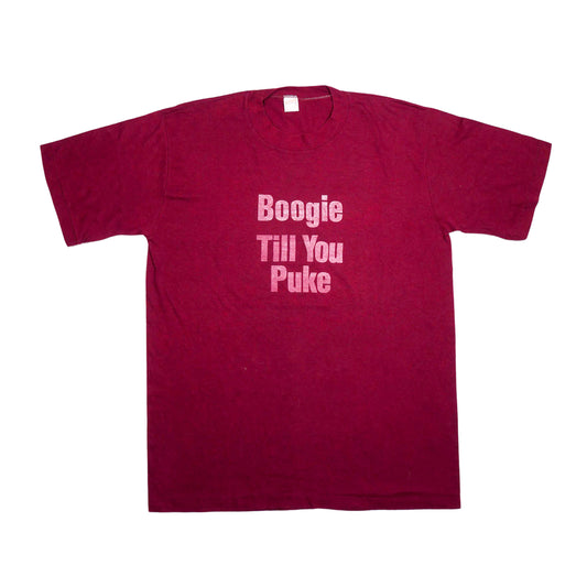 BOOGIE TILL YOU PUKE T-SHIRT