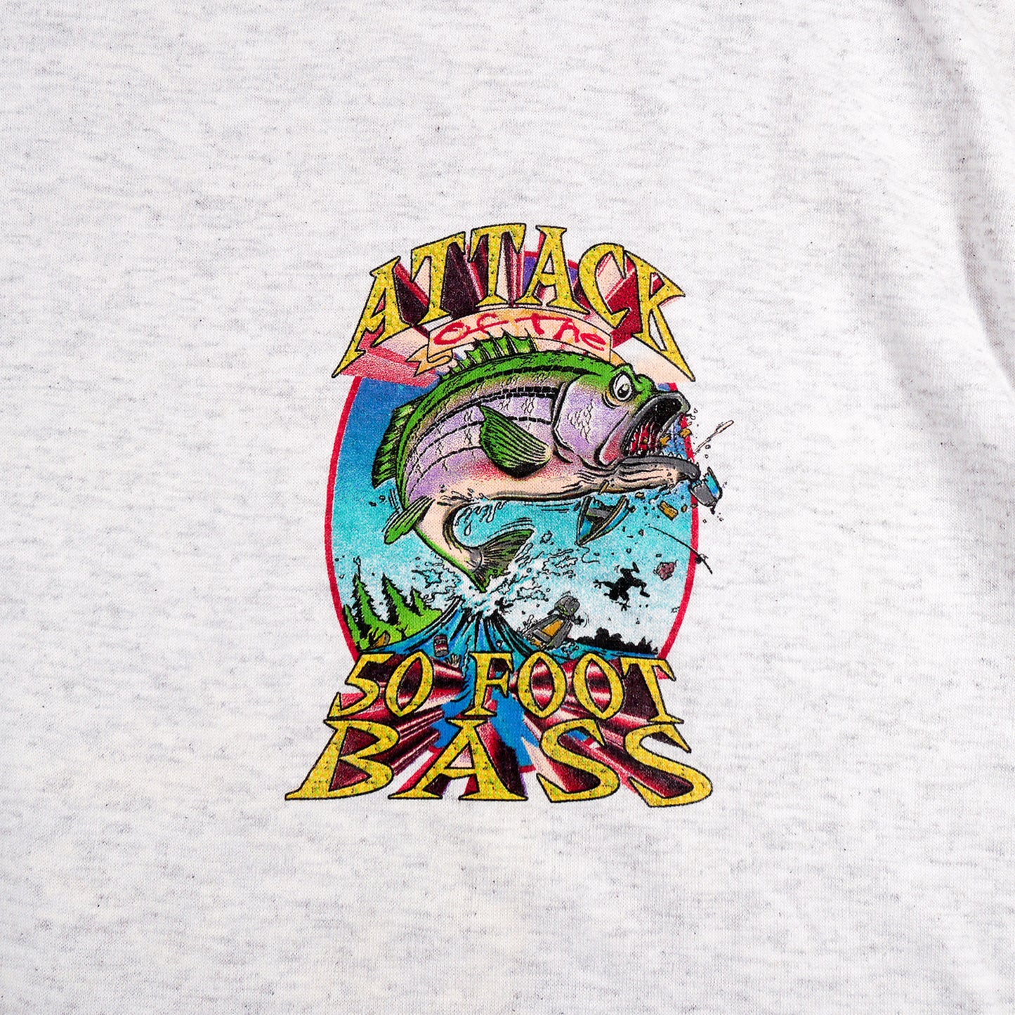 ATTACK OF THE 50 FOOT BASS T-SHIRT